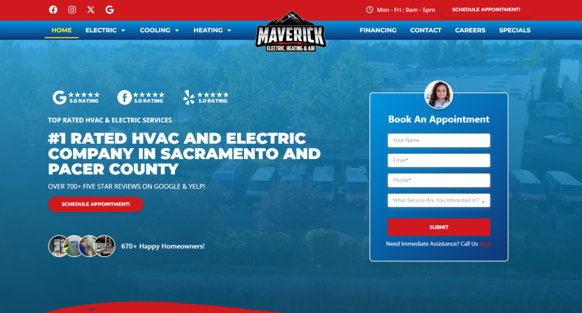 Maverick Electric, Plumbing, Heating and Air