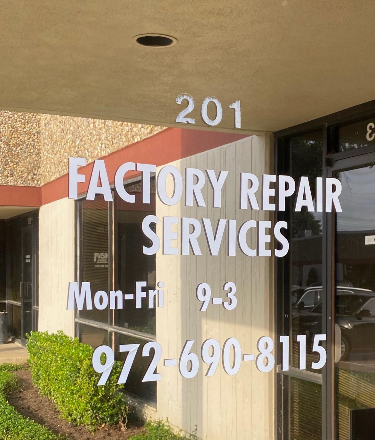 Factory Repair Services
