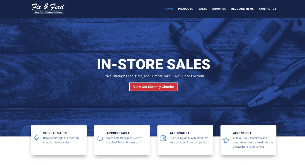Fix & Feed Commerce Hardware