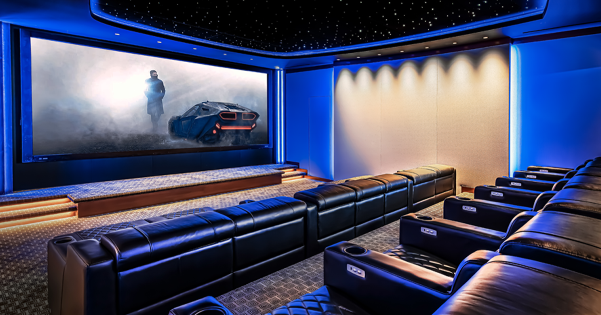 AcousticSmart Home Theatre Interiors