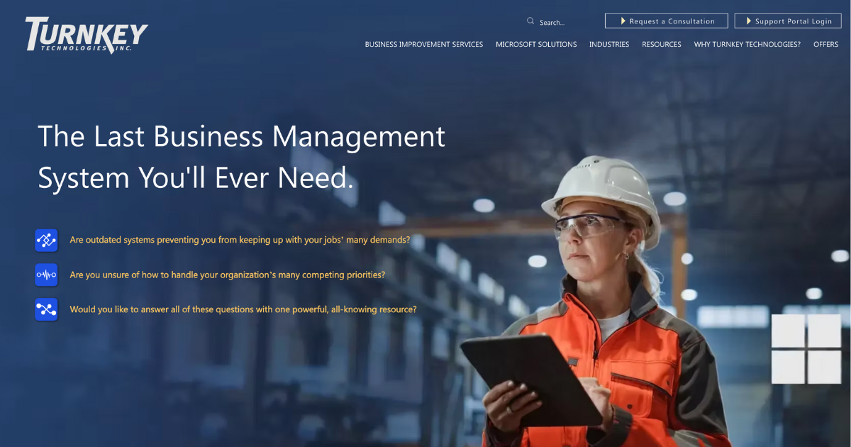 Turnkey Technologies, Inc.
