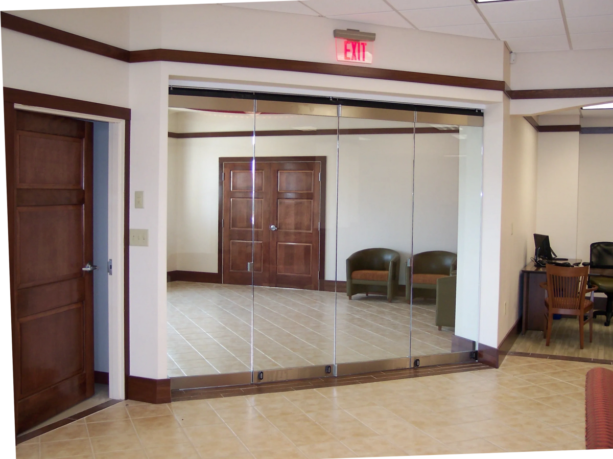 Security Glass and Door