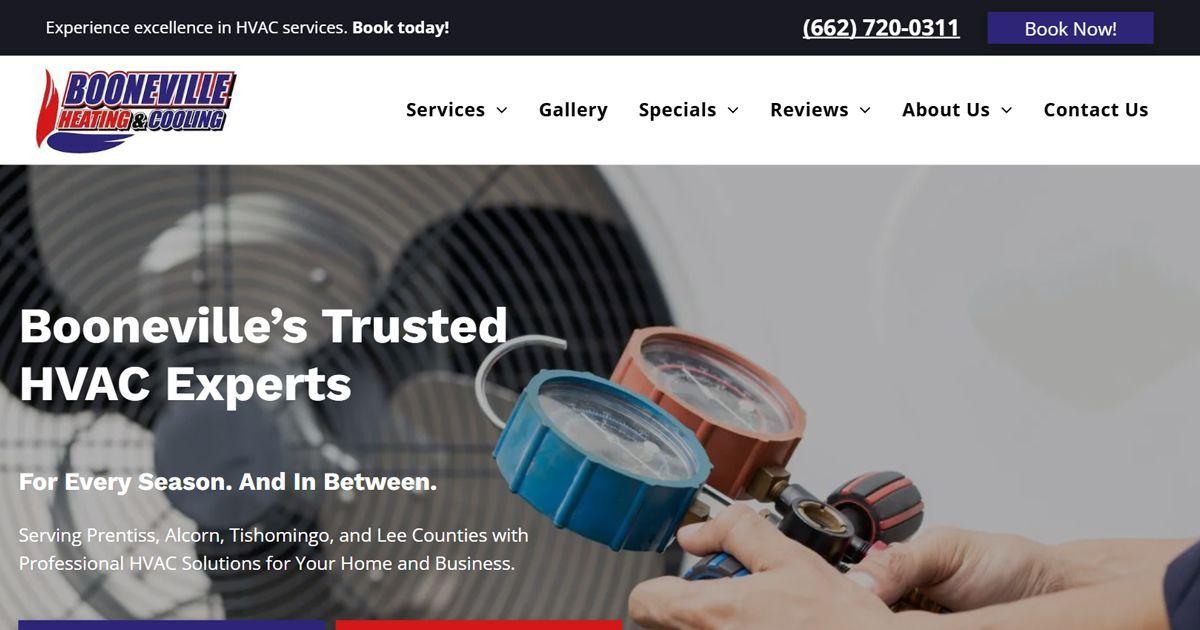 Booneville Heating and Cooling LLC