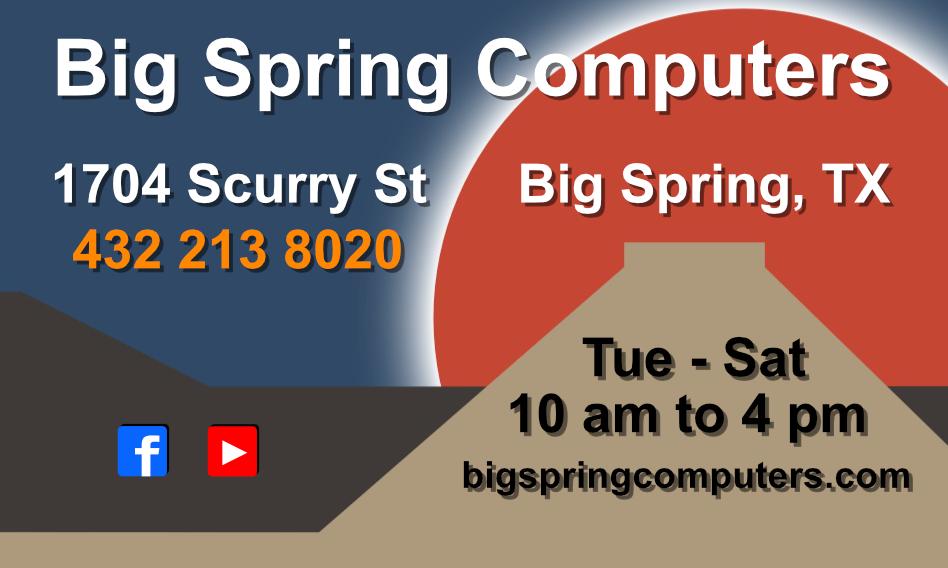 Big Spring Computers