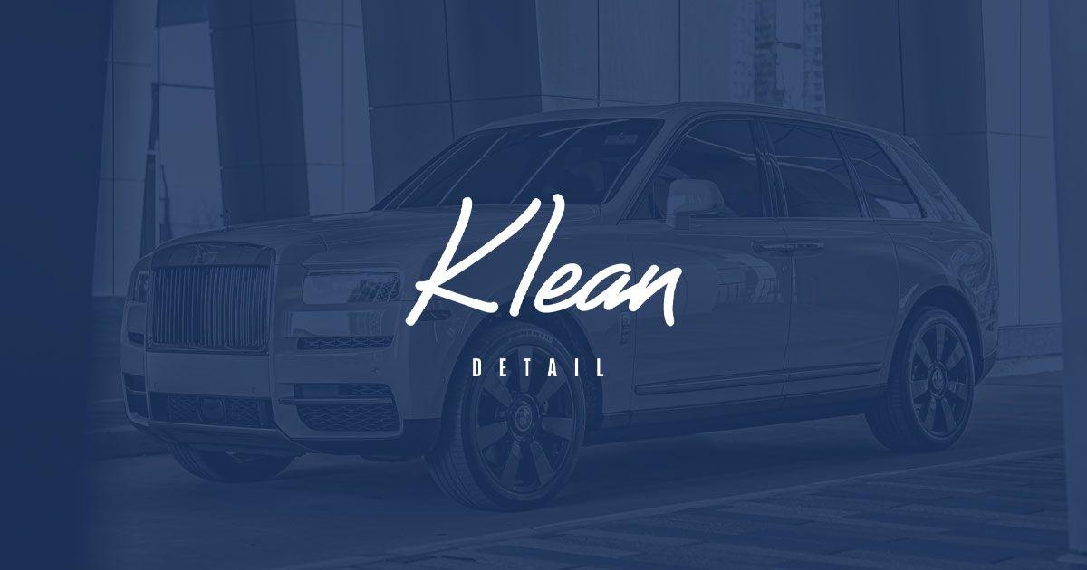 Klean Detail
