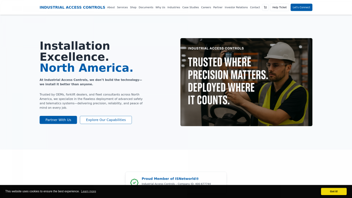 Industrial Access Controls (IAC)