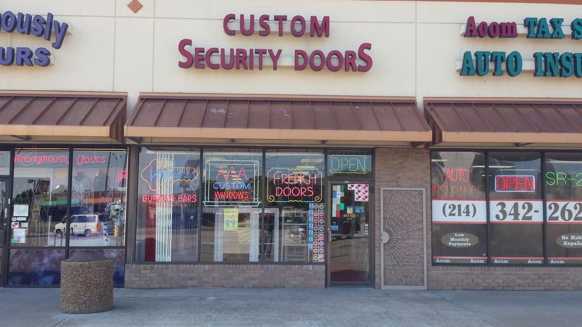 CUSTOM SECURITY DOORS / AAA CUSTOM WINDOWS
