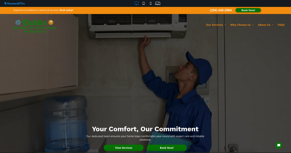 Dublin HVAC, Electrical and Duct Sealing