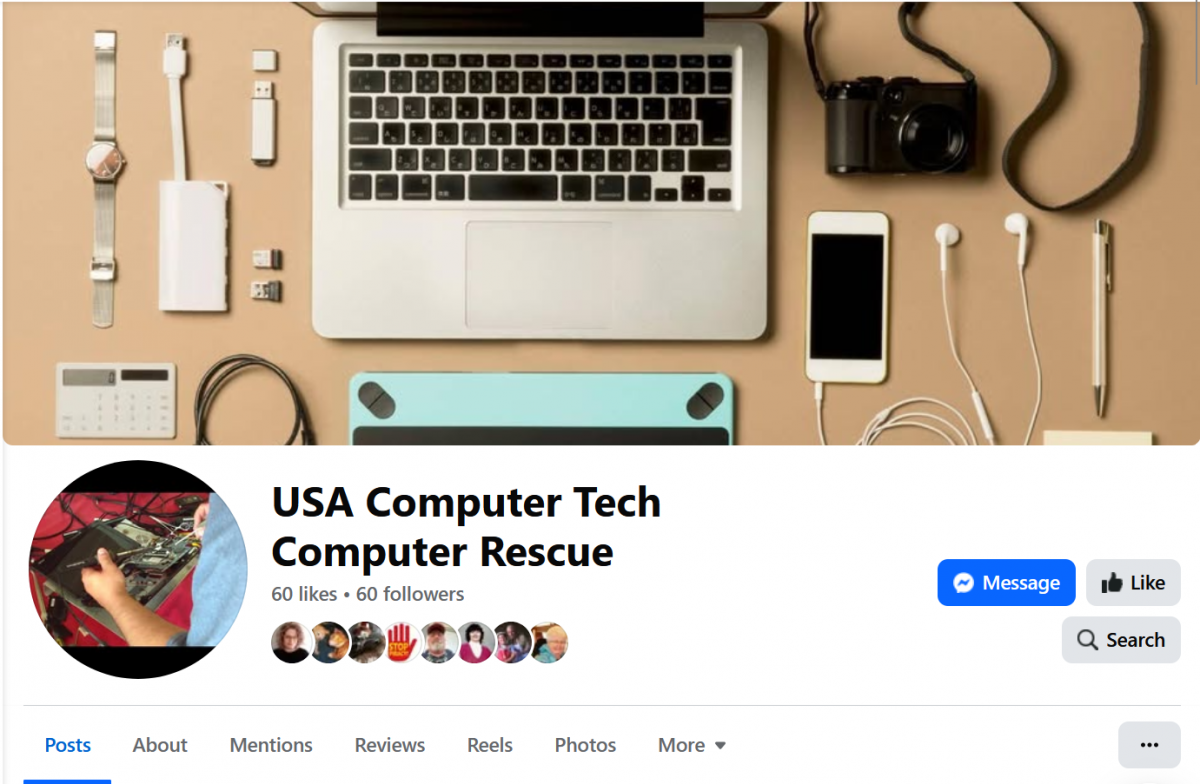 USA COMPUTER TECH COMPUTER RESCUE