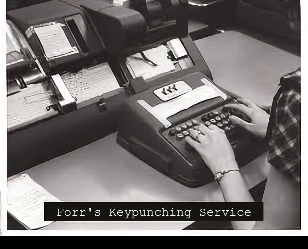 Forr's Keypunching Services, Inc.