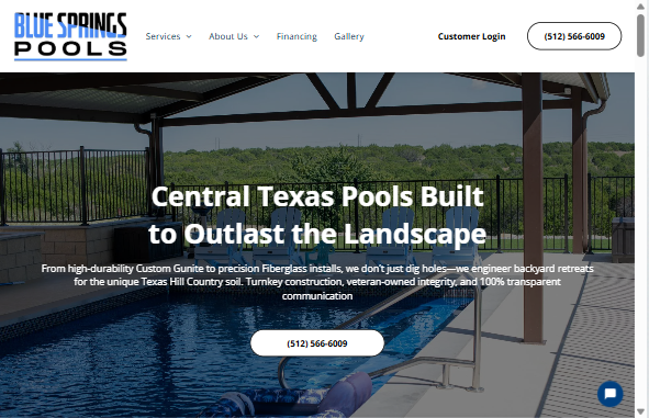 Blue Springs Pool and Construction - Burnet