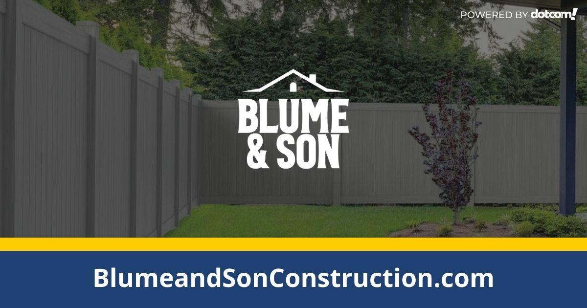 Blume & Son Construction